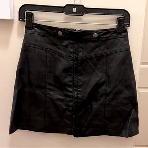 PACSUN leather skirt 00